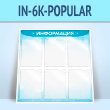 �������������� ����� � 6 ��������� �4 ������� (IN-6K-POPULAR)