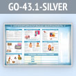 ����� ��������������������� ������������� � 2-�� ��������� �4 ��������� (GO-43.1-SILVER)